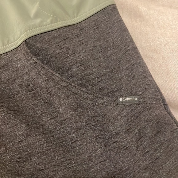 Color Block Columbia Zip Up Hoodie - Picture 3 of 4